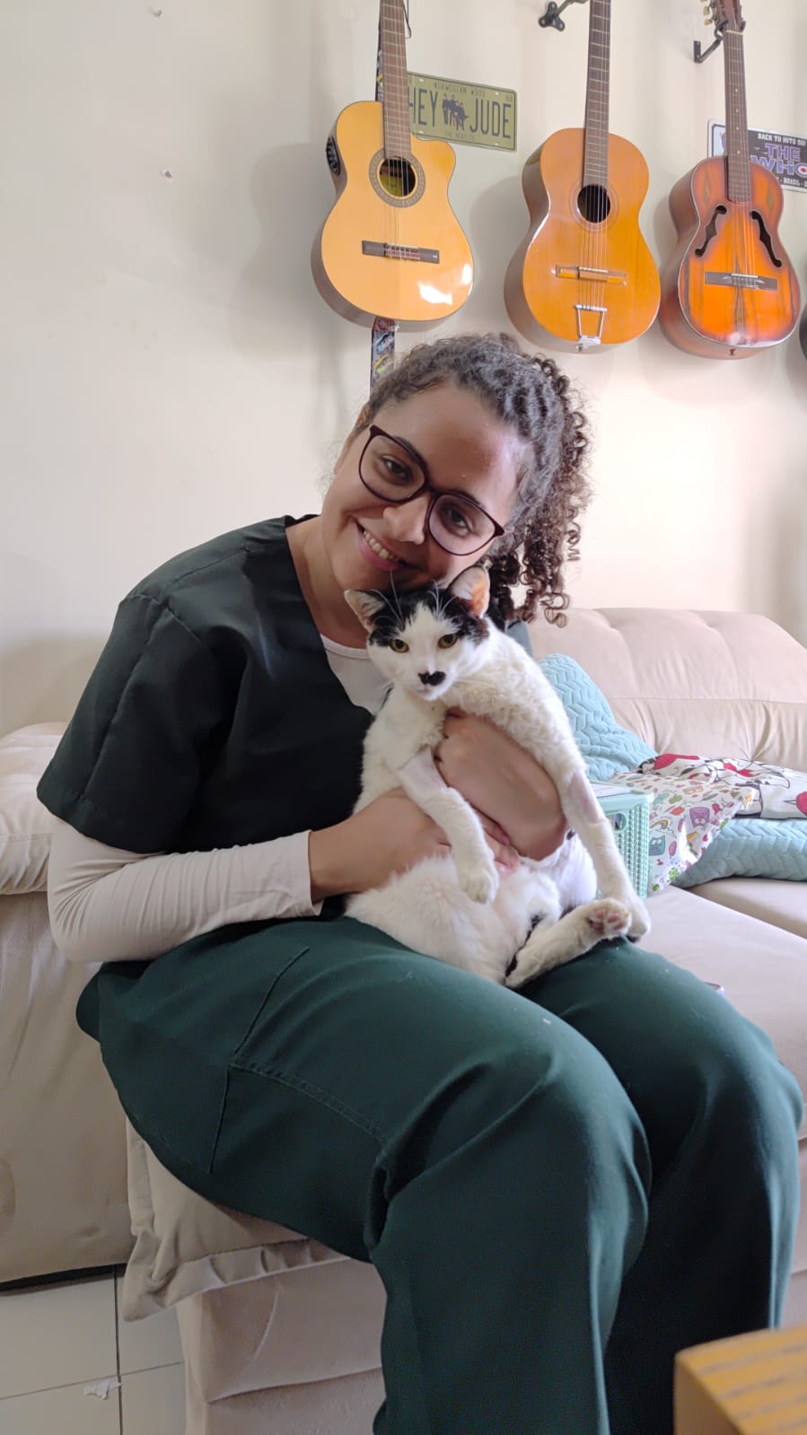 Atendimento felino domiciliar da Dra. Nathália Ribeiro